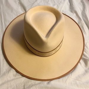 Lack of Color Ivory Rancher Hat Size Large